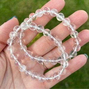 Clear Quartz 8mm bracelet